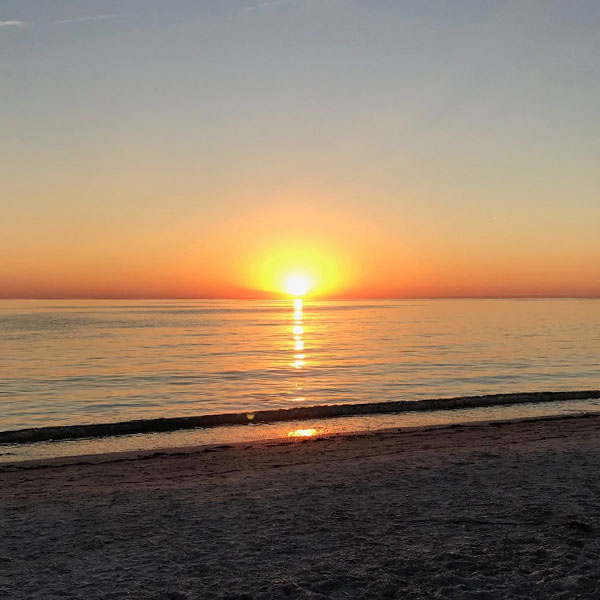 Beachfront Sunset