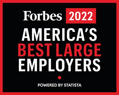 Forbes 2022 - America's Best Large Employers (Award - Powered by Statista)
