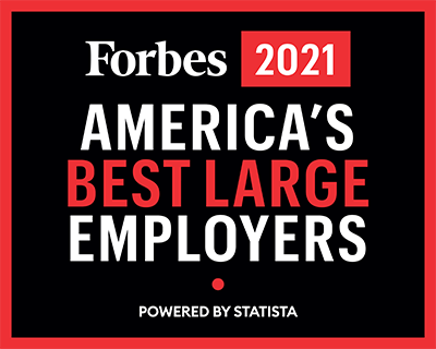 Forbes 2021 - America's Best Large Employers (Award - Powered by Statista)