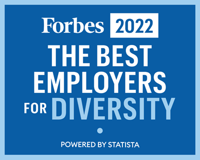 Forbes 2022 - The Best Employers for Diversity (Award - Powered by Statista)